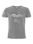Pied Cormorant T-shirt - light grey